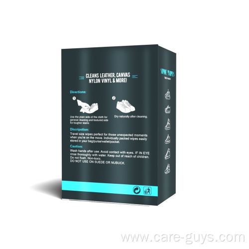 Shoe Quick Wipes Portable Sneaker Cleaner Wipes